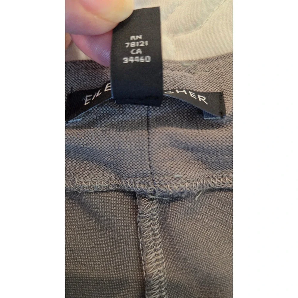 Eileen‎ Fisher Leggings Slim Tapered Stretch Gray Minimalist Plus Size 2X